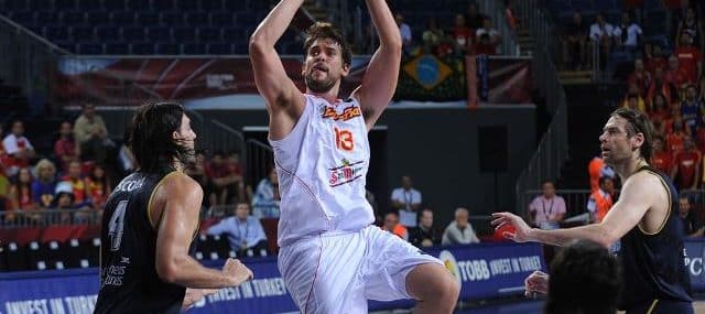 Eurobasket, Hiszpania Czarnogóra