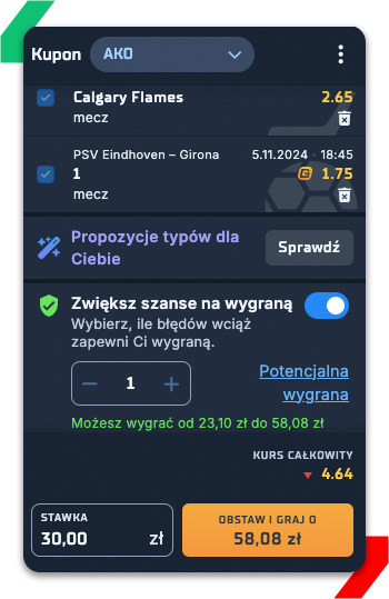 sts zwiększ szansę