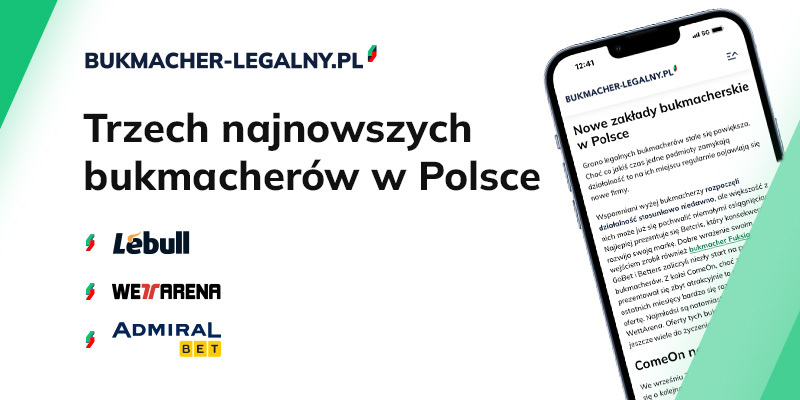 Nowe zakłady bukmacherskie