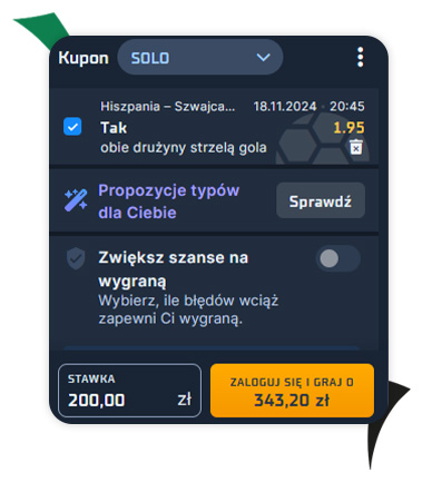 STS jak obrócić bonus